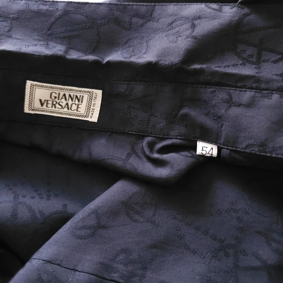 Gianni Versace mens black shirts - Picture 15 of 15